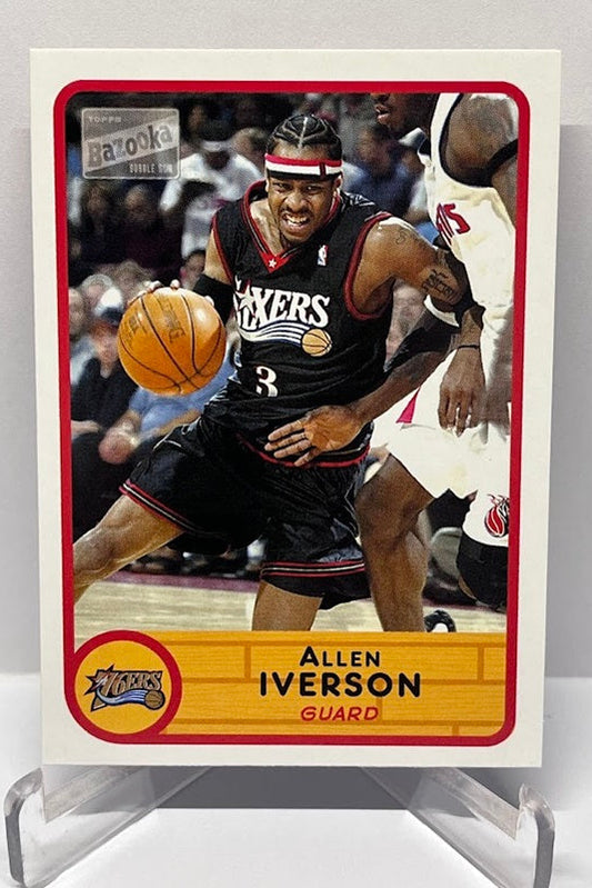 2003 Topps Bazooka Allen Iverson Philadelphia 76ers #3