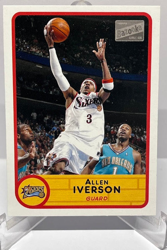 2003 Topps Bazooka MINI Allen Iverson Philadelphia 76ers #3