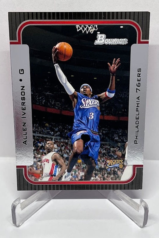 2003-04 Topps Bowman Rookies and Stars Silver Allen Iverson 76ers #10
