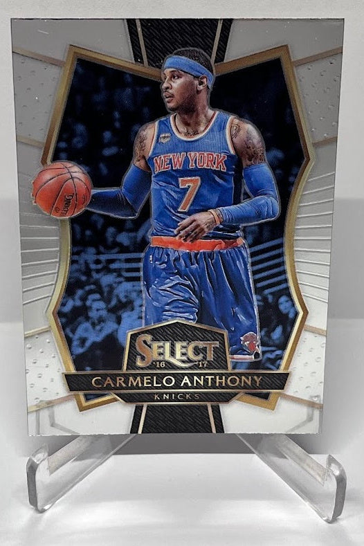 2016-17 Panini Select Carmelo Anthony New York Knicks #142