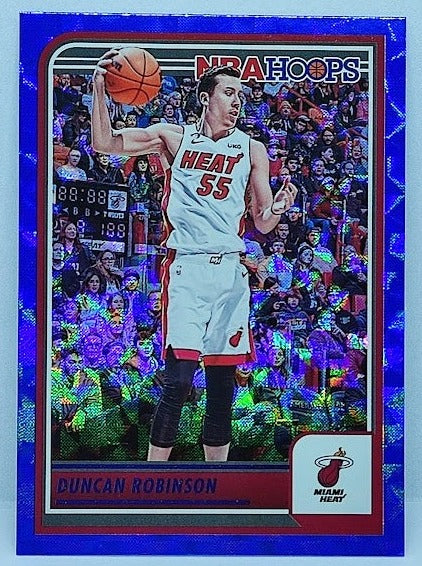 2023-24 Panini Hoops Hyper Blue Duncan Robinson Heat #227