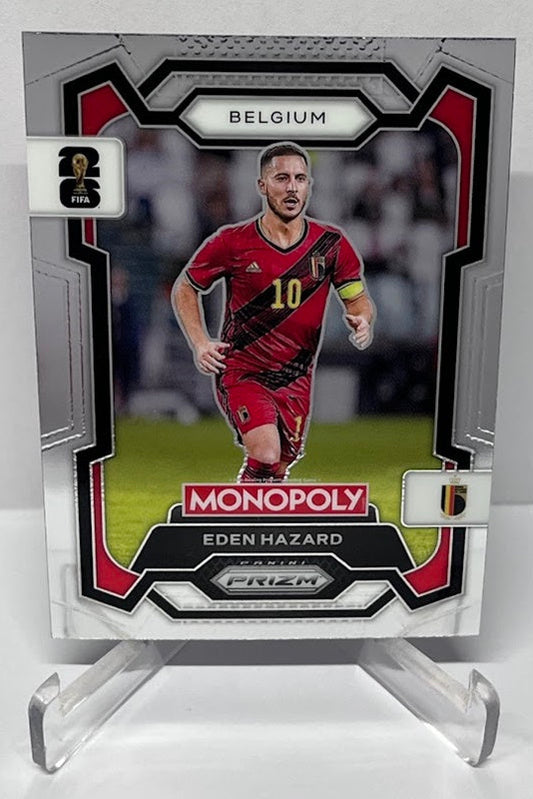 2026 Panini Monopoly Prizm FIFA World Cup Eden Hazard Belgium #66