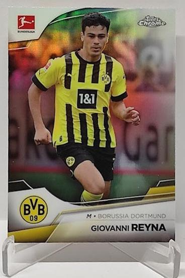 2022-23 Topps Chrome Refractor Giovanni Reyna Dortmund #26