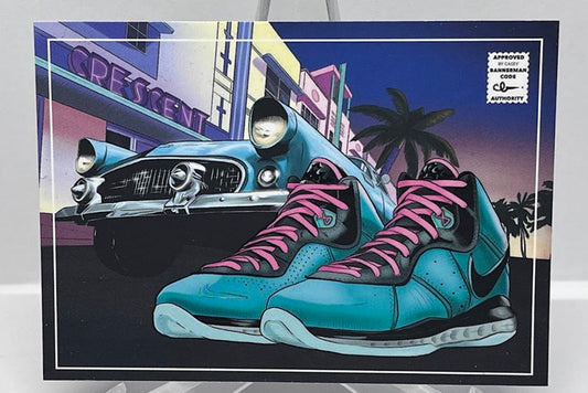 2022 Panini Foot Locker Sneakers Collabs LeBron 8 South Beach