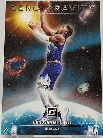 2020-21 Panini Donruss Zero Gravity Donovan Mitchell Jazz #4