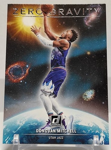 2020-21 Panini Donruss Zero Gravity Donovan Mitchell Jazz #4