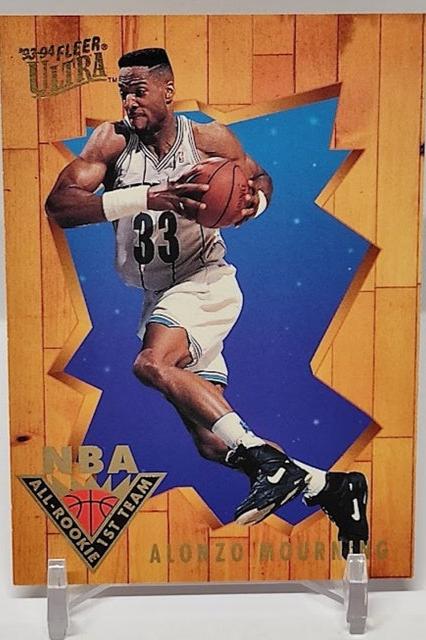 1993-94 Fleer Ultra All-Rookie 1st Team Alonzo Mourning *2