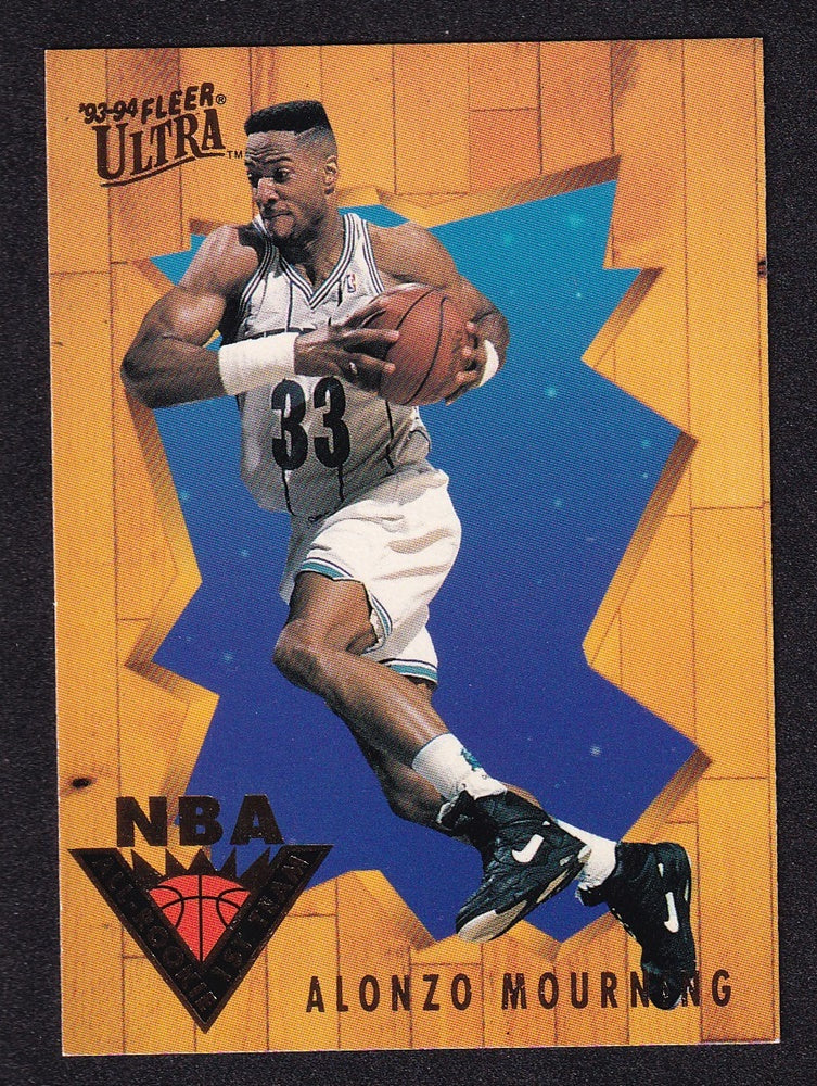 1993-94 Fleer Ultra All-Rookie 1st Team Alonzo Mourning *2