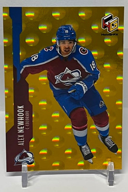 2021-22 Upper Deck Extended Series HoloGrFx Alex Newhook Colorado