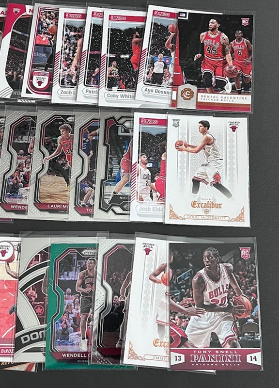 30 Card Team Lot CHICAGO BULLS Rookies & Veterans A