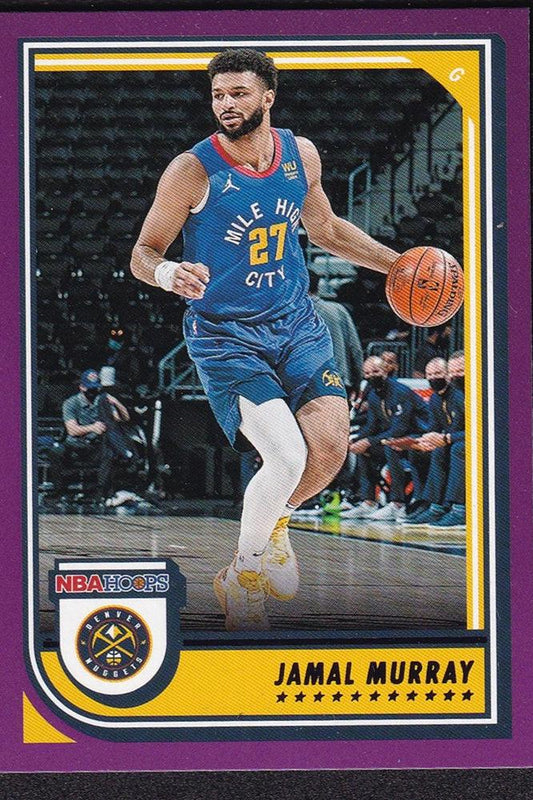 2022-23 Panini Hoops Purple Jamal Murray Denver #186