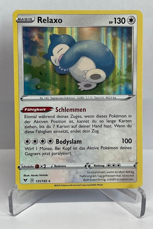 Pokemon Farbenschock Relaxo 131/185 Deutsch #99