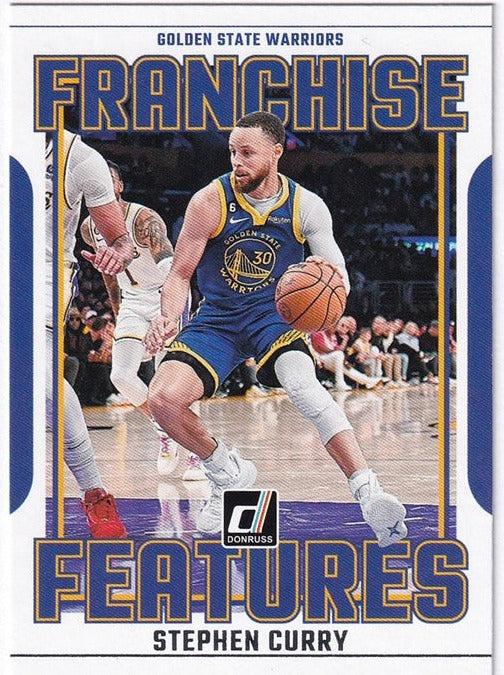 2023-24 Panini Donruss Franchise Features Stephen Curry Warriors #21