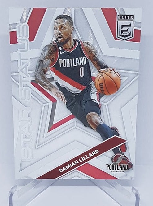 2022-23 Panini Elite Star Status Damian Lillard Portland #18