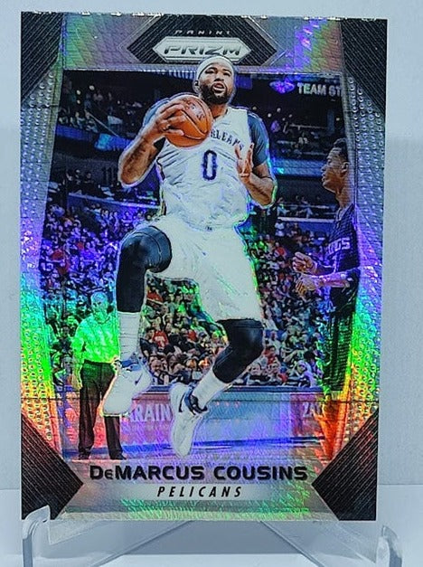 2017-18 Panini Prizm Hyper Prizm DeMarcus Cousins Pelicans #123