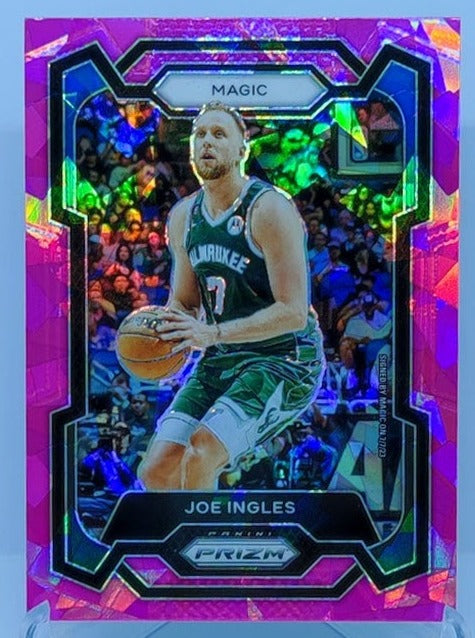 2023-24 Panini Prizm Pink Ice Prizm Joe Ingles Magic #296