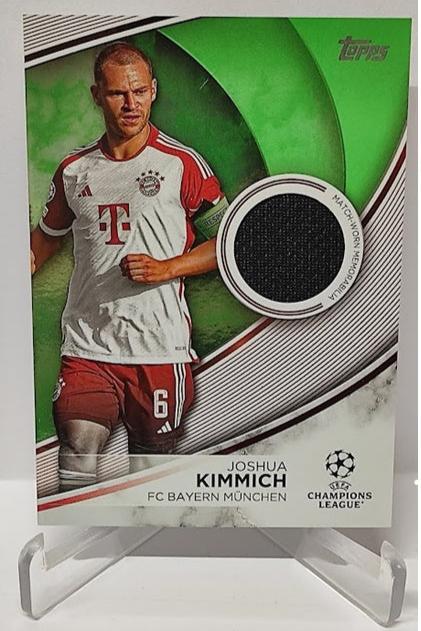 2023-24 Topps UEFA Club Competitions Relics Green Joshua Kimmich 096/199