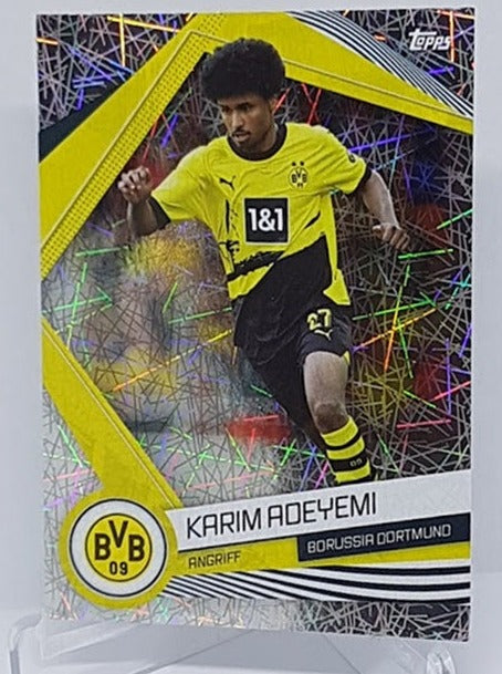 2023 Topps Fan Set Electro Karim Adeyemi BVB Dortmund #BVB-18