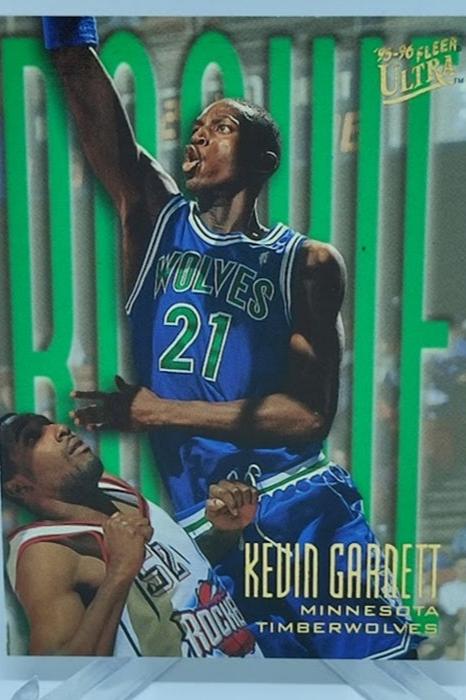 1995-96 Fleer Ultra Rookie Kevin Garnett Minnesota #274