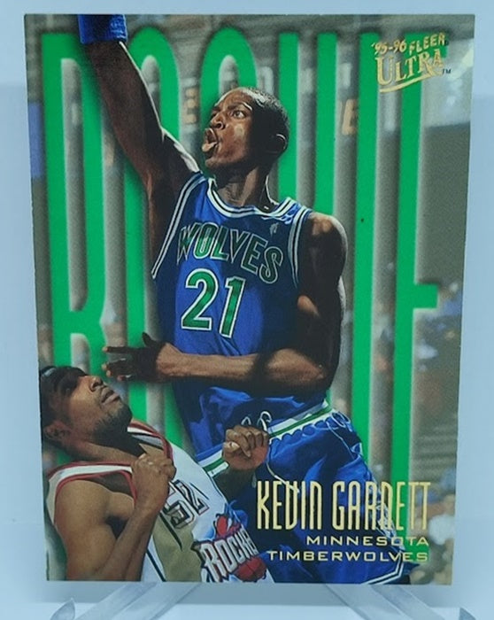 1995-96 Fleer Ultra Rookie Kevin Garnett Minnesota #274