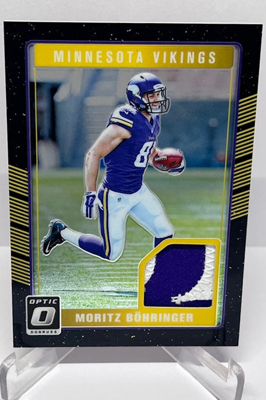2016 Panini Donruss Optic Rookie Threads Prime Moritz Böhringer Vikings 48/50