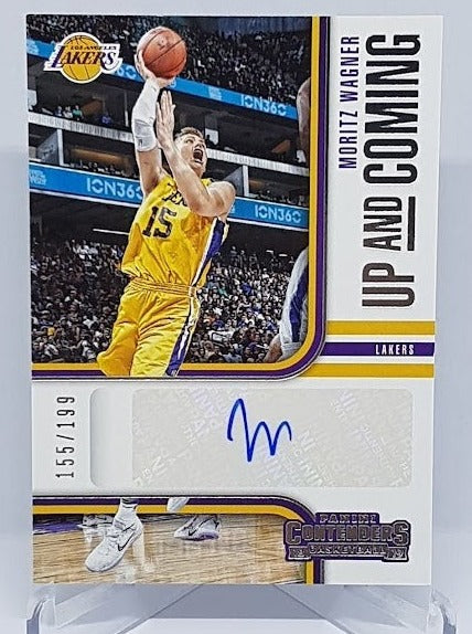 2018-19 Panini Contenders Up And Coming Moritz Wagner Lakers 155/199