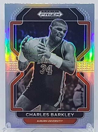 2022-23 Panini Prizm Draft Picks Silver Prizm Charles Barkley Auburn #7