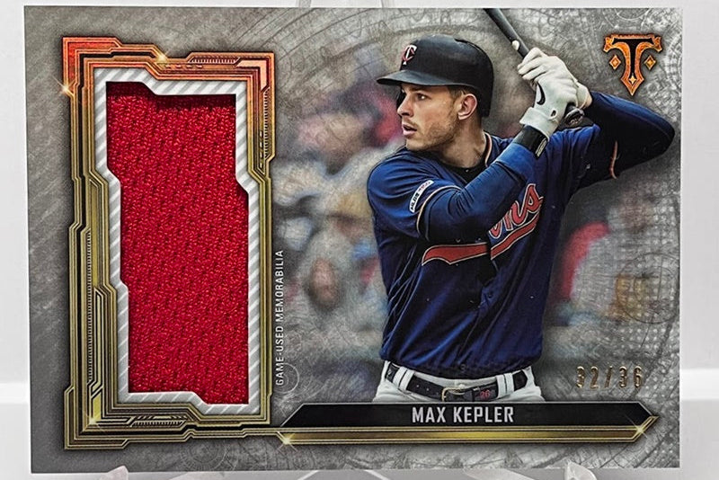 2020 Topps Triple Threads Single Jumbo Relics Max Kepler Twins 32/36