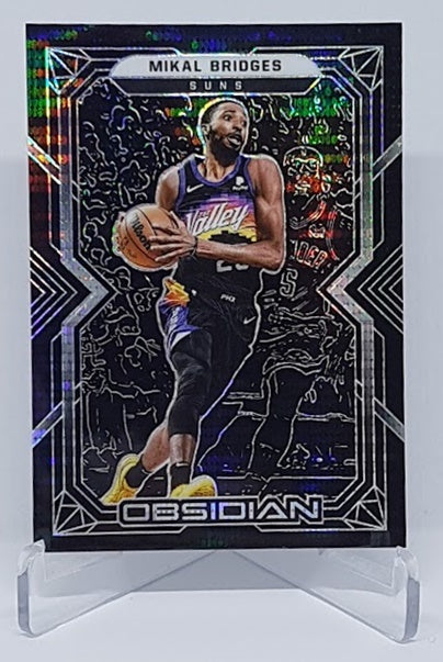 2021-22 Panini Obsidian Electric Etch Mikal Bridges Suns #37