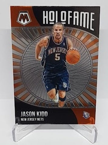 2020-21 Panini Mosaic Holo Fame Jason Kidd Nets #9