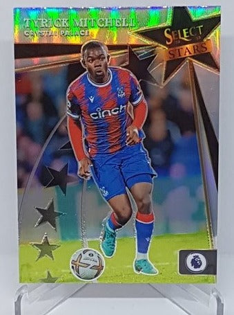 2022-23 Panini Select Premier League Select Stars Prizm Tyrick Mitchell Crystal Palace