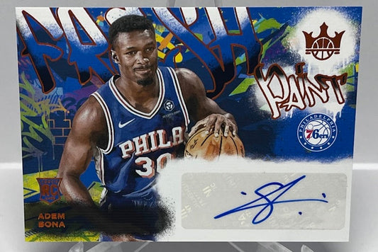 2024-25 Panini Court Kings Fresh Paint RC Adem Bona 76ers 09/75