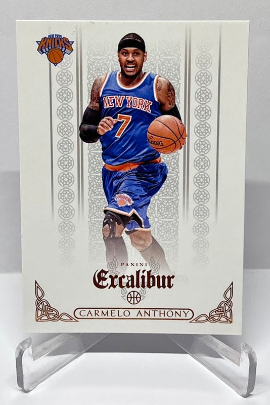2014-15 Panini Excalibur Carmelo Anthony New York Knicks #56