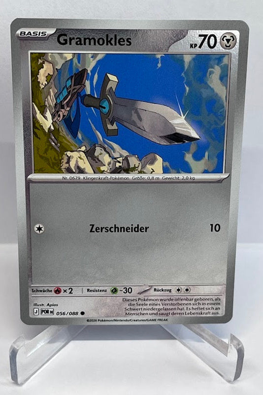 Pokemon Optimale Ordnung Gramokles 056/088 Holo Deutsch #99