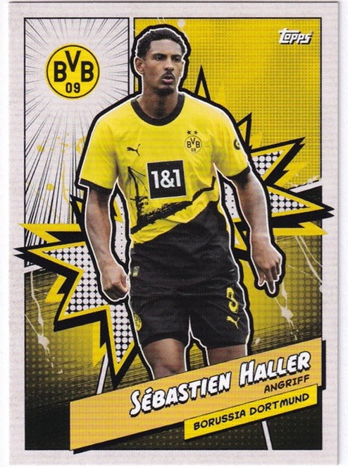 2023 Topps Fan Set Sebastien Haller Dortmund #BVBH-7