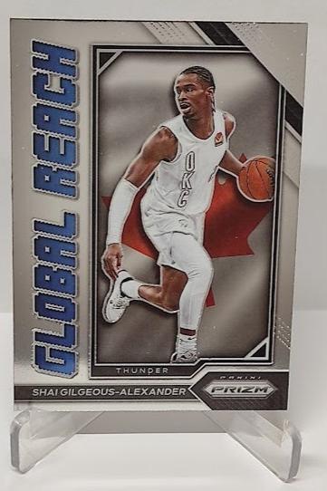 2022-23 Panini Prizm Global Reach Shai Gilgeous-Alexander OKC #6