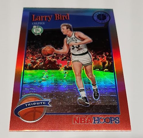 2019-20 Panini Hoops Premium Stock Red Prizm Larry Bird