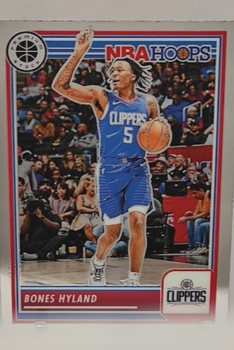 2023-24 Panini Hoops Premium Bones Hyland Clippers #204