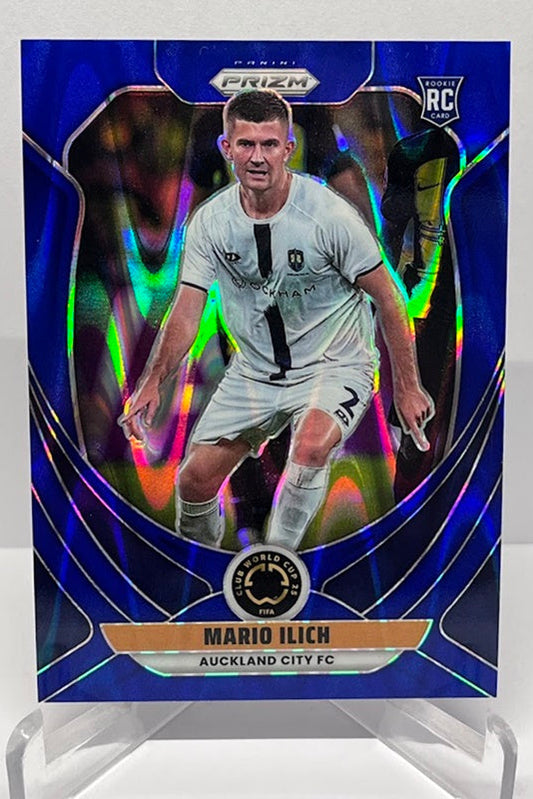 2025 Panini Prizm FIFA Club World Cup Blue Seismic Prizm RC Mario Ilich 024/275 #31