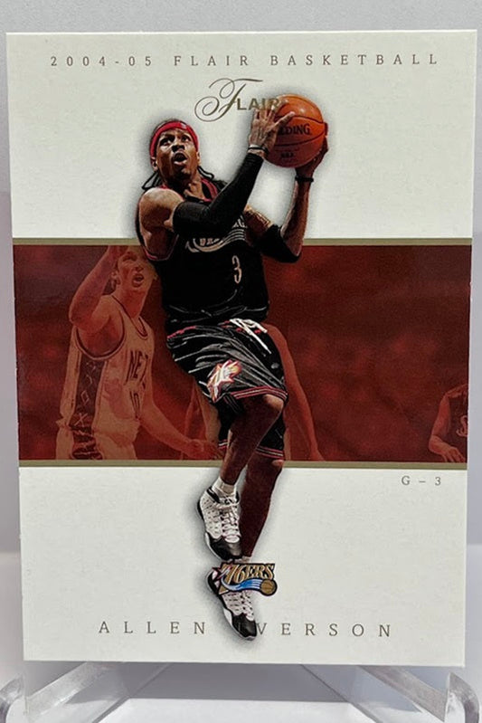 2004-05 Fleer Flair Allen Iverson Philadelphia 76ers #13