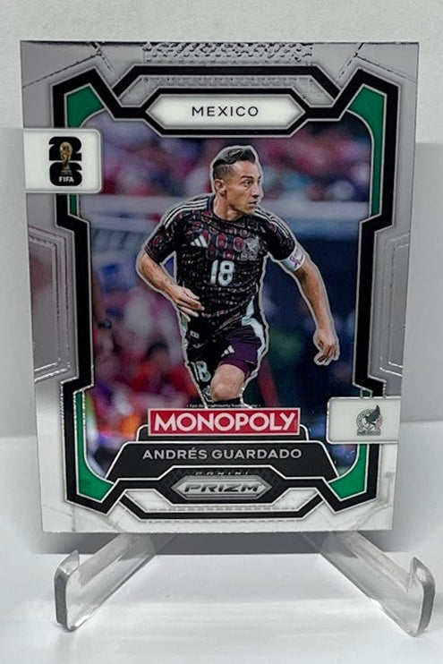 2026 Panini Monopoly Prizm FIFA World Cup Andres Guardado Mexico #55