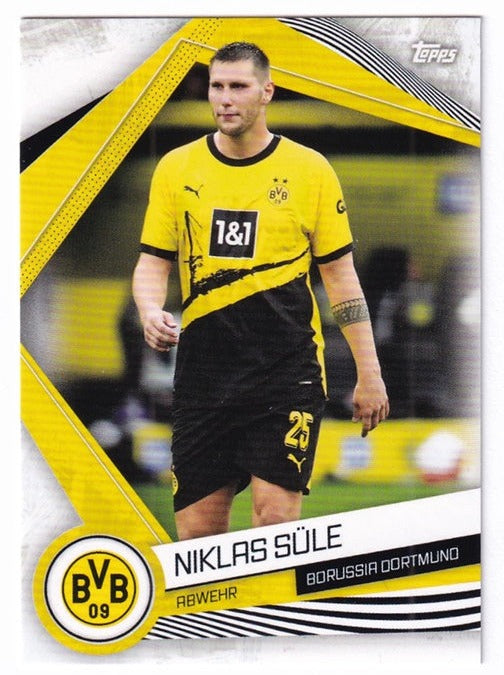 2023 Topps Fan Set Niklas Süle Dortmund #BVB-6