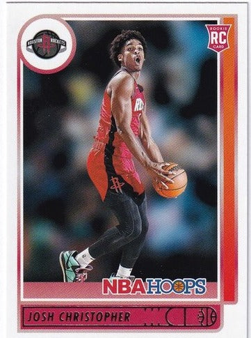 2021-22 Panini Hoops RC Josh Christopher Rockets #214