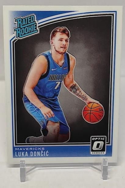 2018-19 Panini Donruss Optic Rated Rookie Luka Doncic Mavericks *2