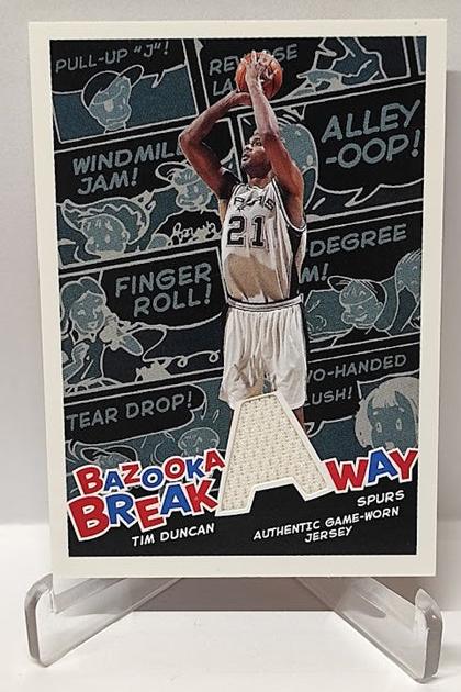 2004-05 Topps Bazooka Breakaway Tim Duncan San Antonio Spurs