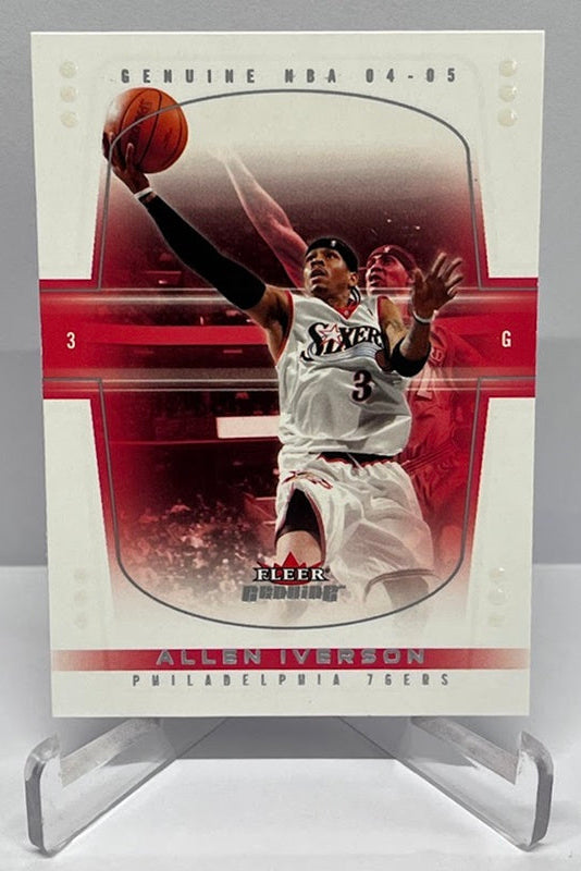 2004-05 Fleer Genuine Allen Iverson Philadelphia 76ers #3