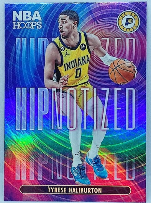 2023-24 Panini Hoops Hipnotized Holo Tyrese Haliburton Pacers #2