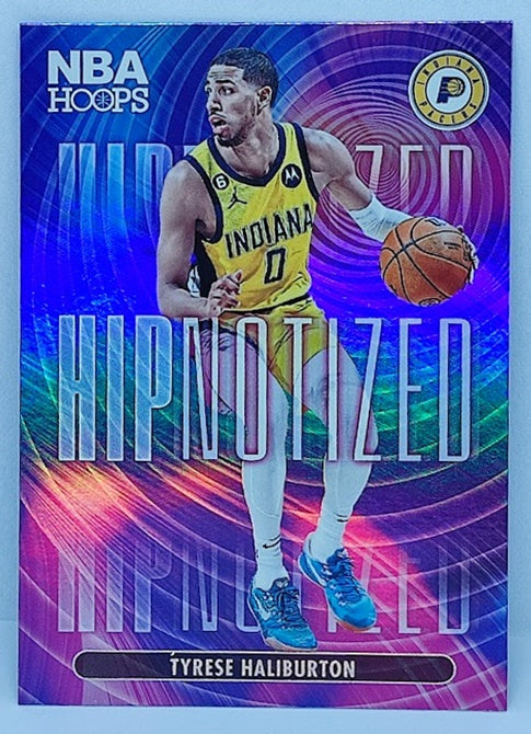 2023-24 Panini Hoops Hipnotized Holo Tyrese Haliburton Pacers #2