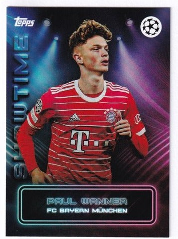 2022-23 Topps Showtime Paul Wanner Bayern München