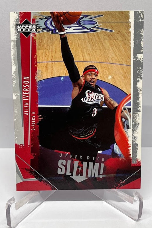 2005 Upper Deck Slam ! Allen Iverson Philadelphia 76ers #64